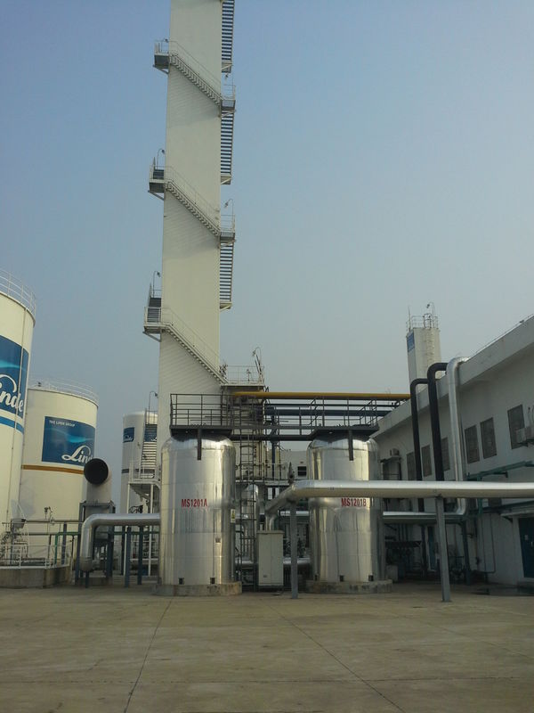 Завод воздушной сепарации 100нм3/х особой чистоты 99,6% промышленный криогенный