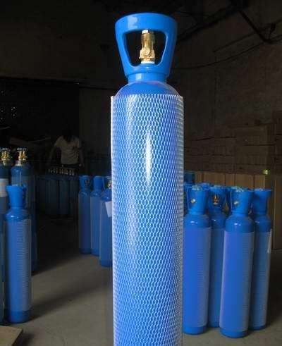 Зеленая/голубая толщина цилиндра сжатого газа 200BAR особой чистоты 34CrMo4 5.2mm